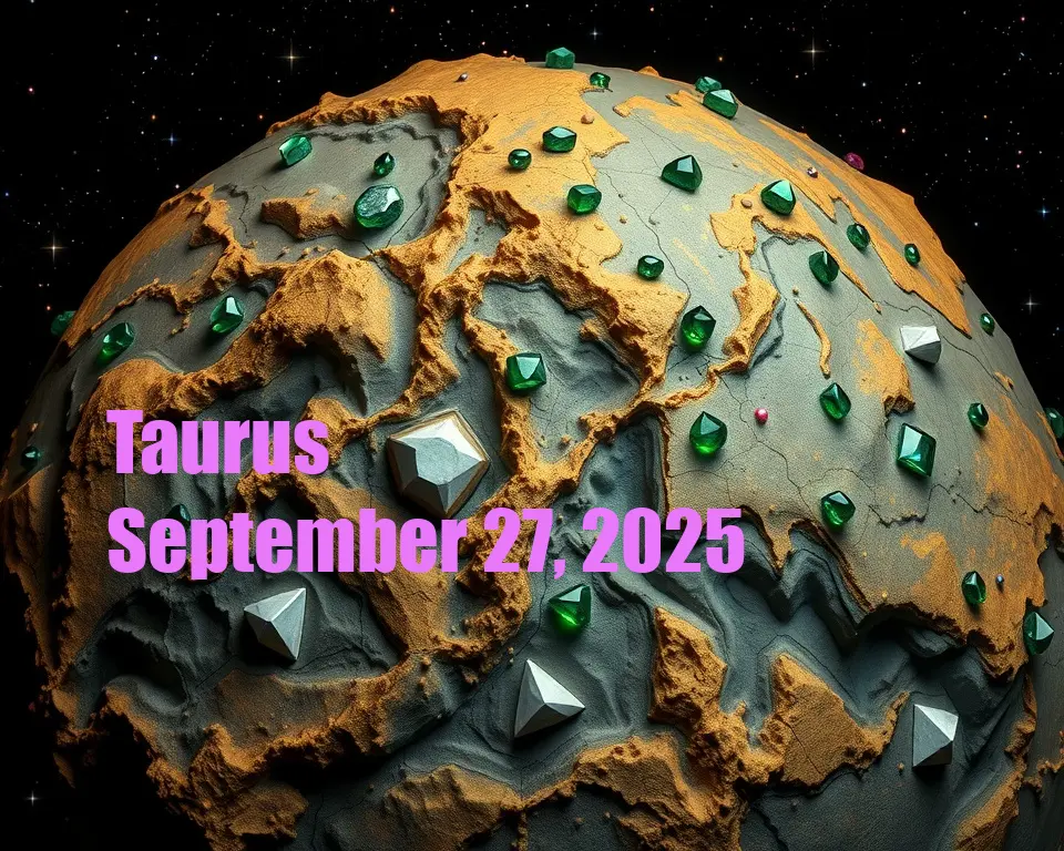 Taurus - September 27, 2025