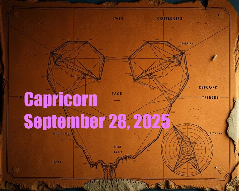 Capricorn - September 28, 2025