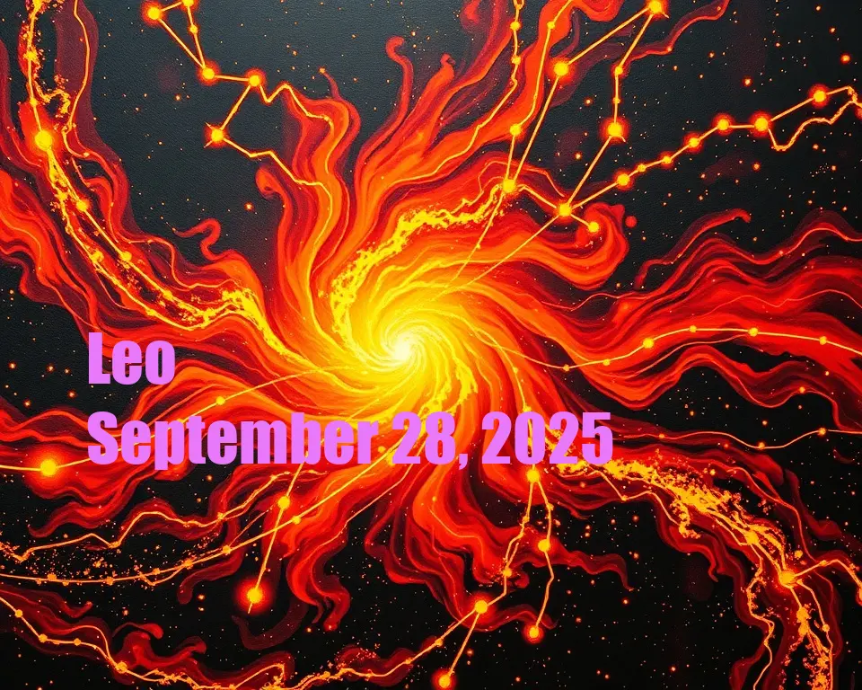 Leo - September 28, 2025