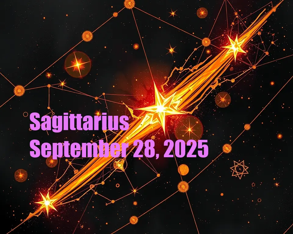 Sagittarius - September 28, 2025