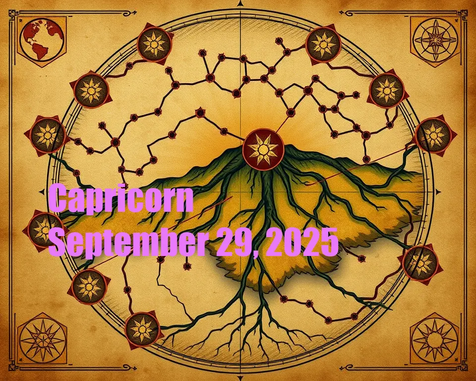 Capricorn - September 29, 2025