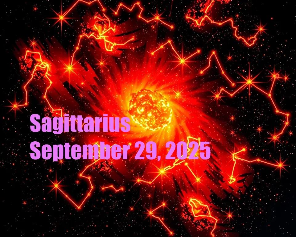 Sagittarius - September 29, 2025