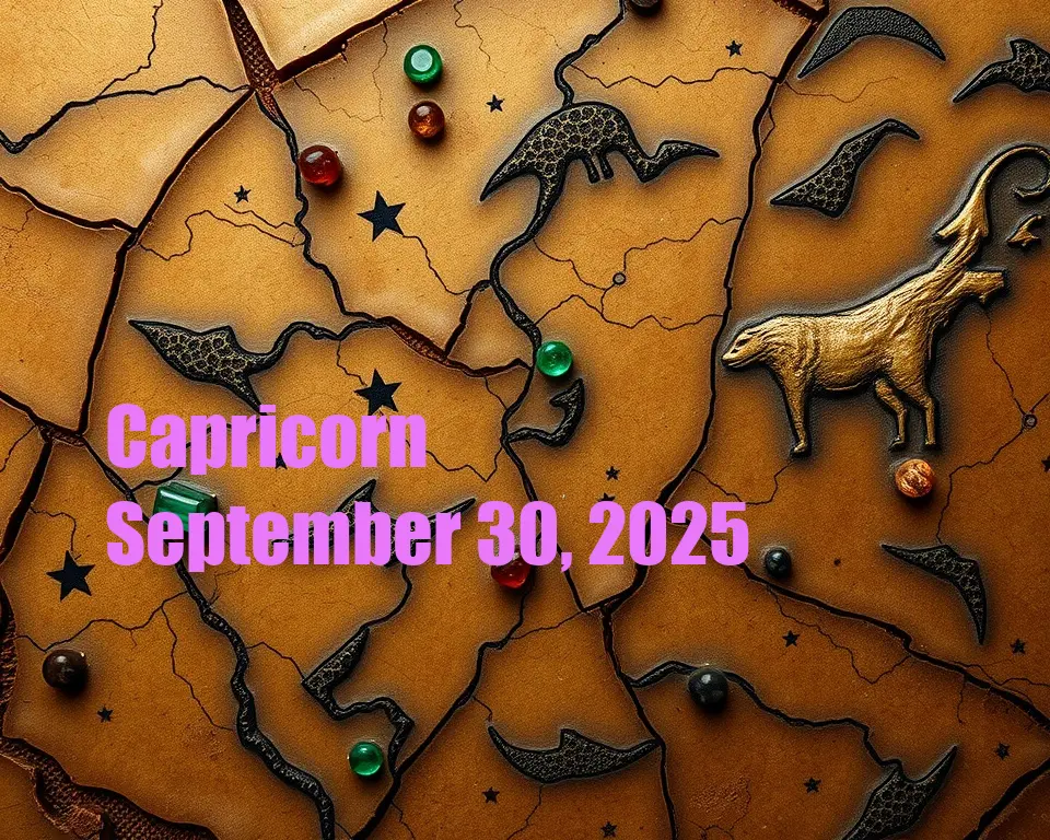 Capricorn - September 30, 2025
