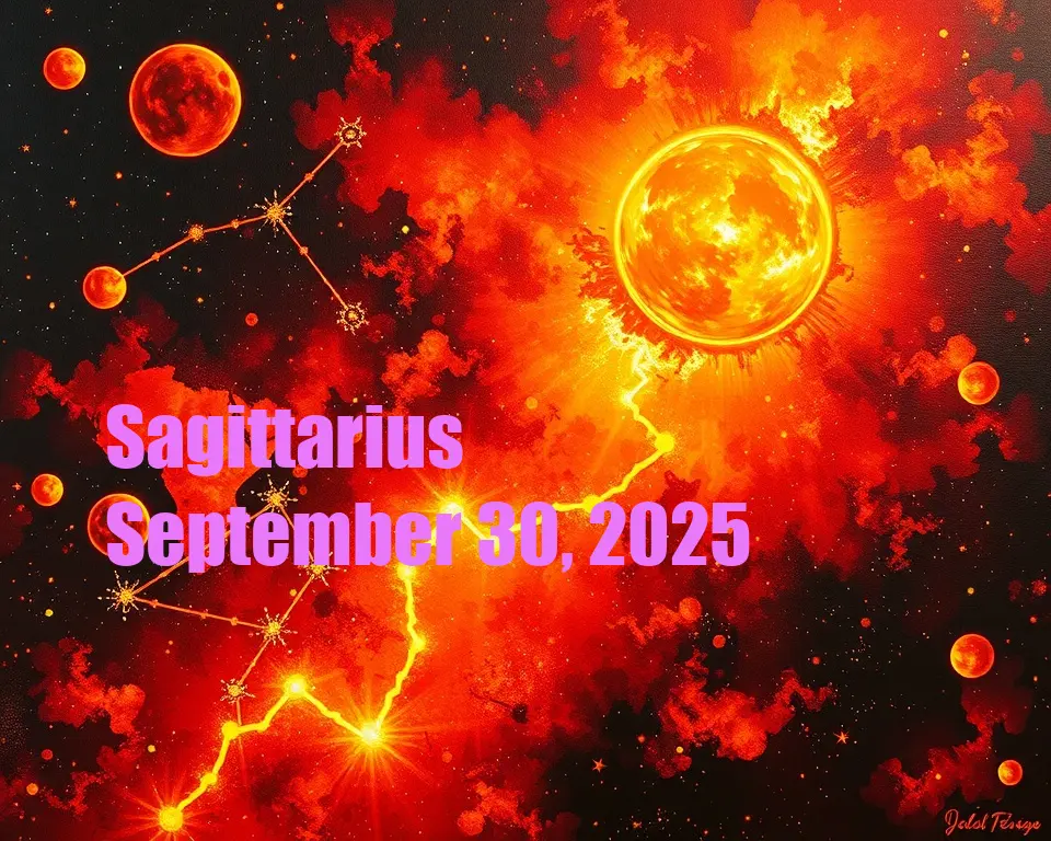 Sagittarius - September 30, 2025