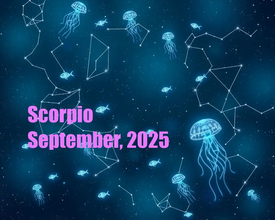 Scorpio - September, 2025