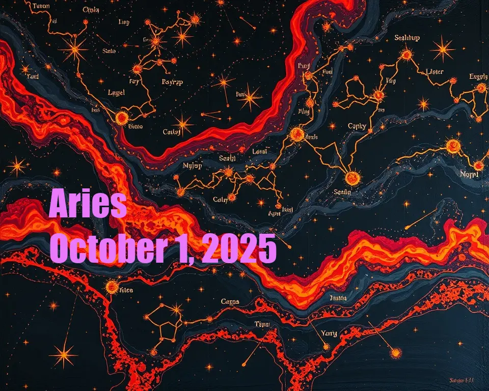 Aries - October 1, 2025