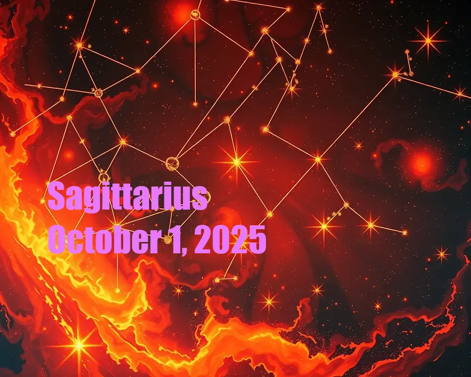 Sagittarius - October 1, 2025