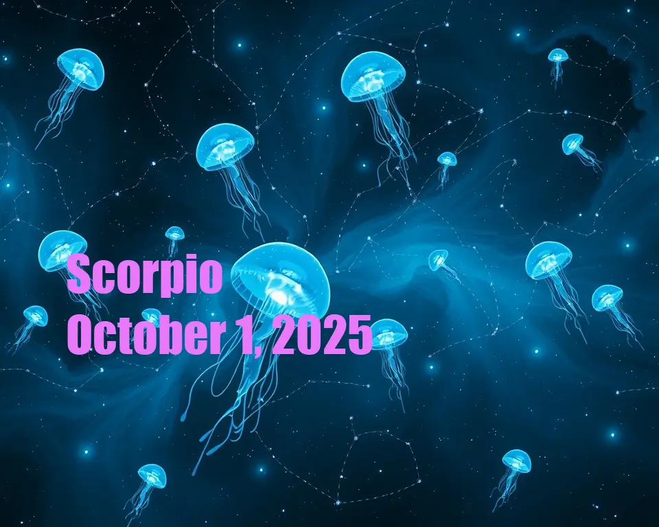 Scorpio - October 1, 2025