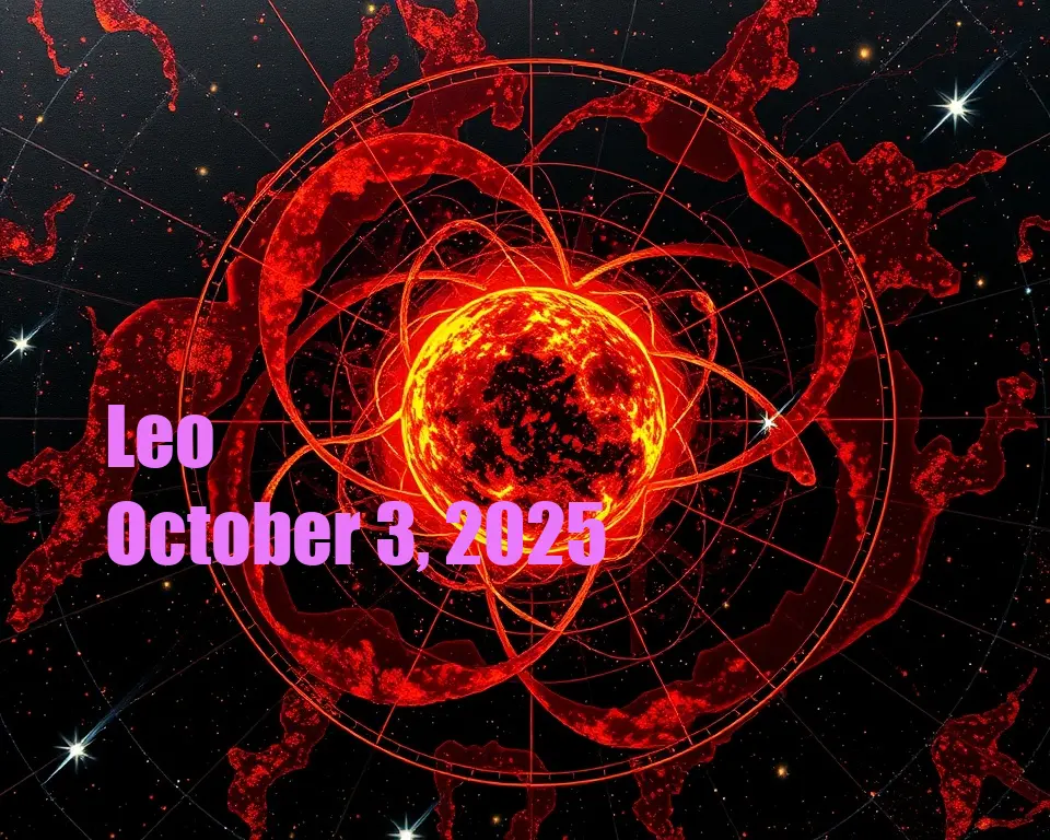 Leo - October 3, 2025