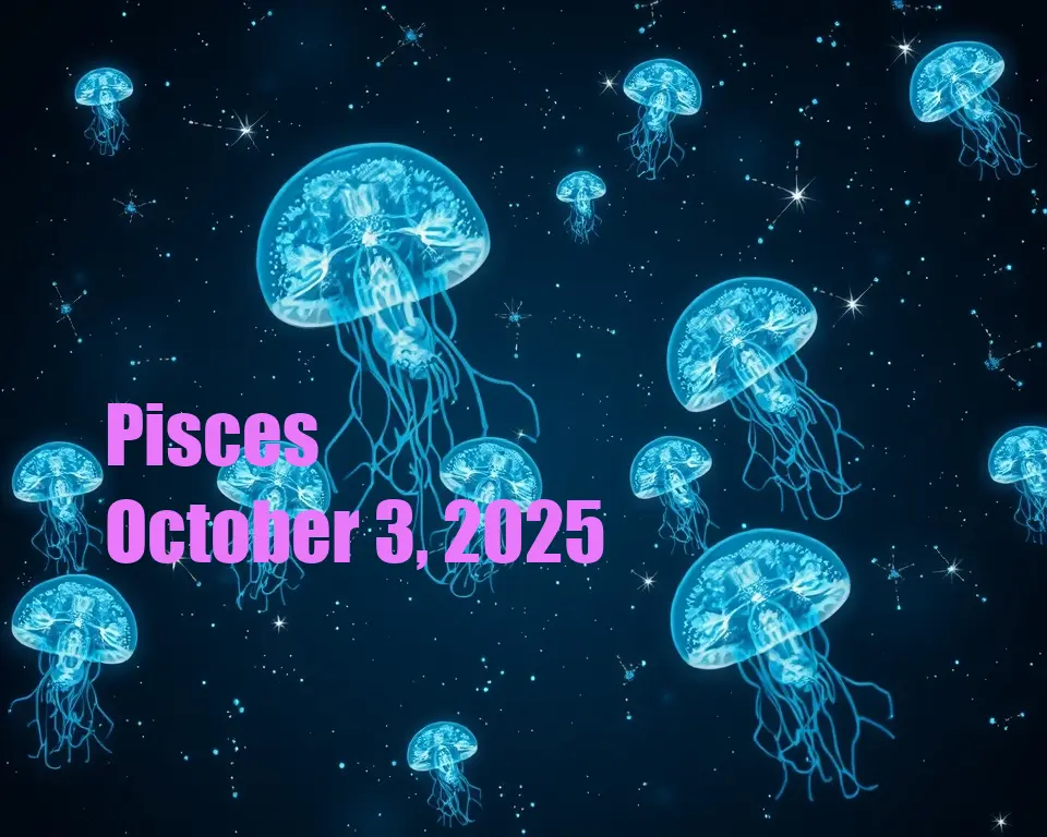 Pisces - October 3, 2025