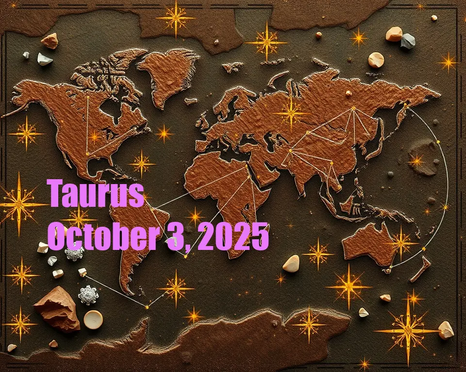 Taurus - October 3, 2025