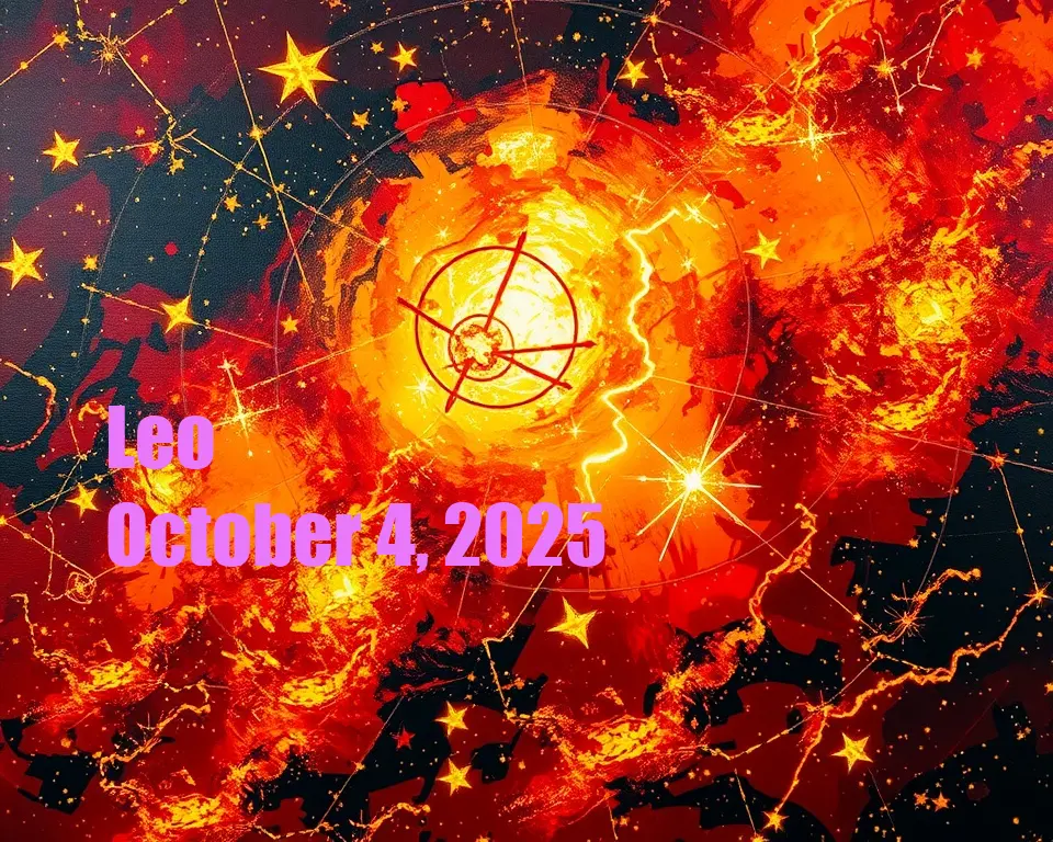 Leo - October 4, 2025