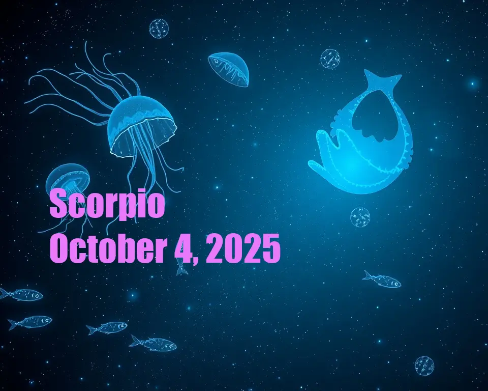 Scorpio - October 4, 2025