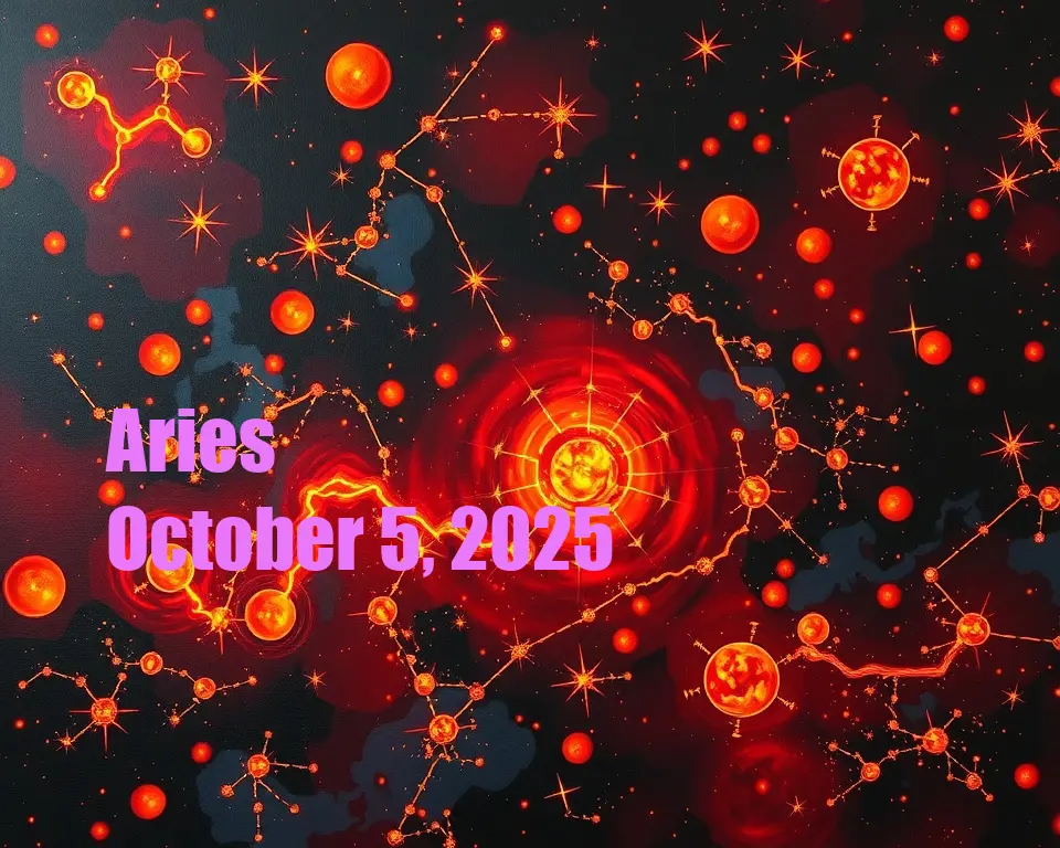 Aries - October 5, 2025