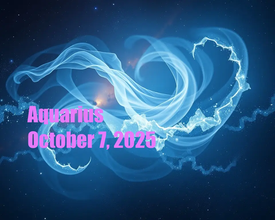 Aquarius - October 7, 2025