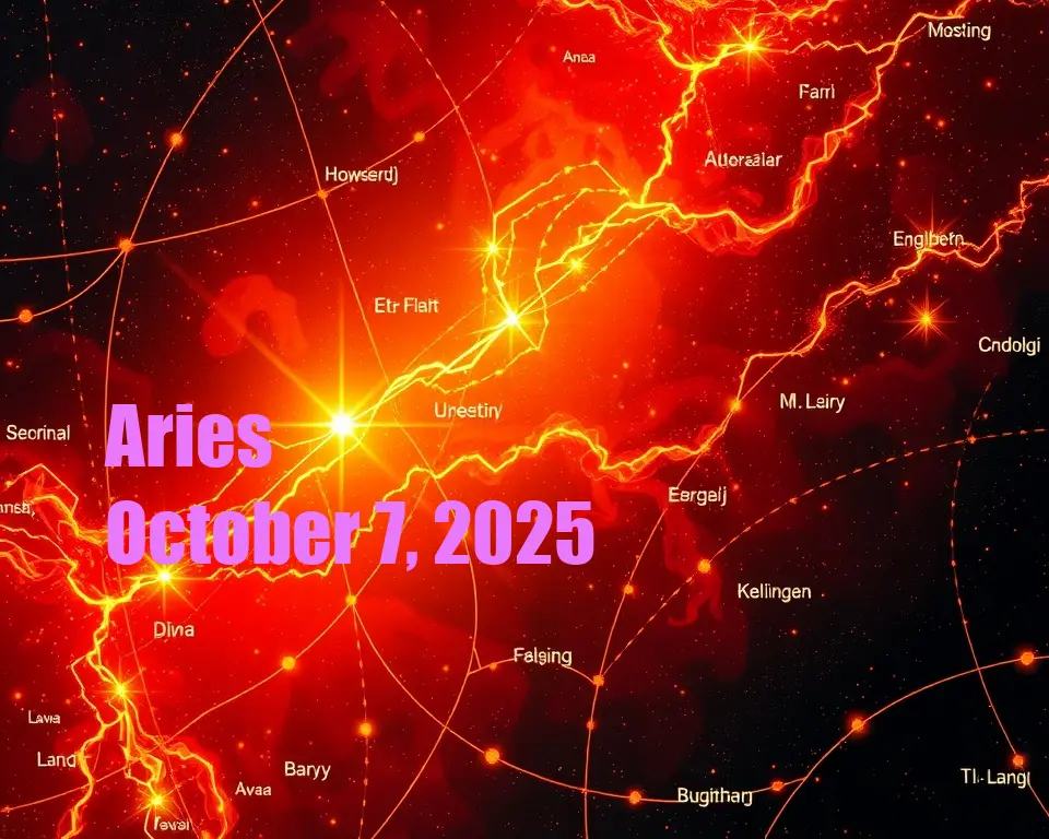 Aries - October 7, 2025