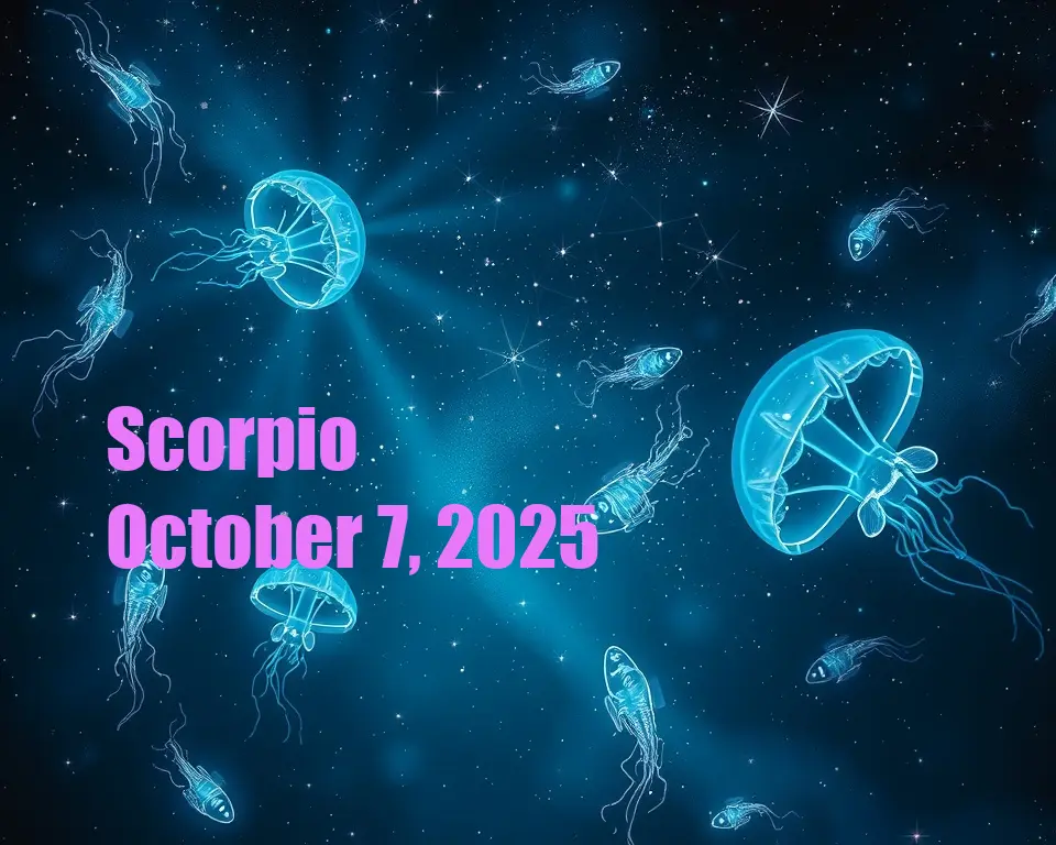 Scorpio - October 7, 2025