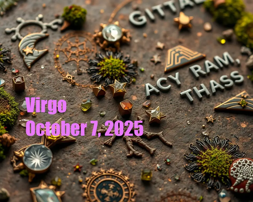 Virgo - October 7, 2025