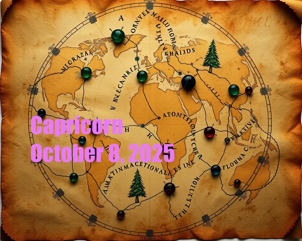 Capricorn - October 8, 2025