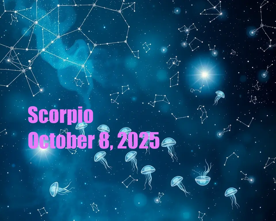 Scorpio - October 8, 2025