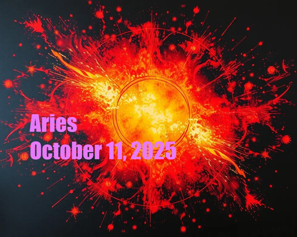 Aries - October 11, 2025