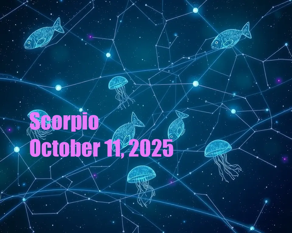 Scorpio - October 11, 2025