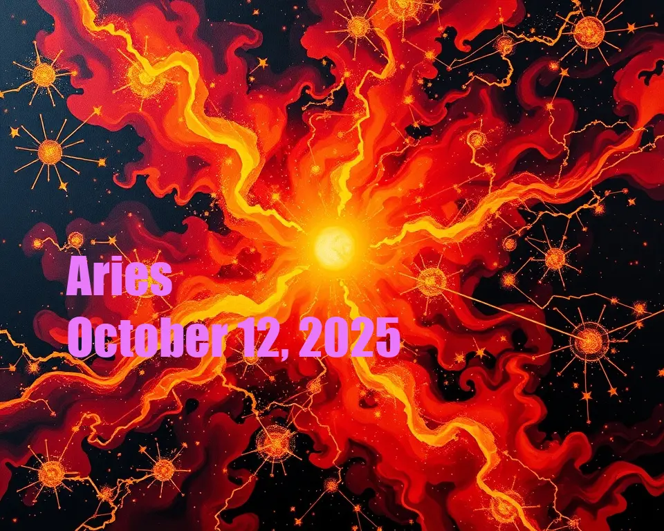 Aries - October 12, 2025