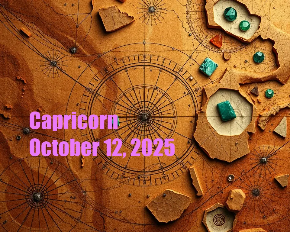 Capricorn - October 12, 2025