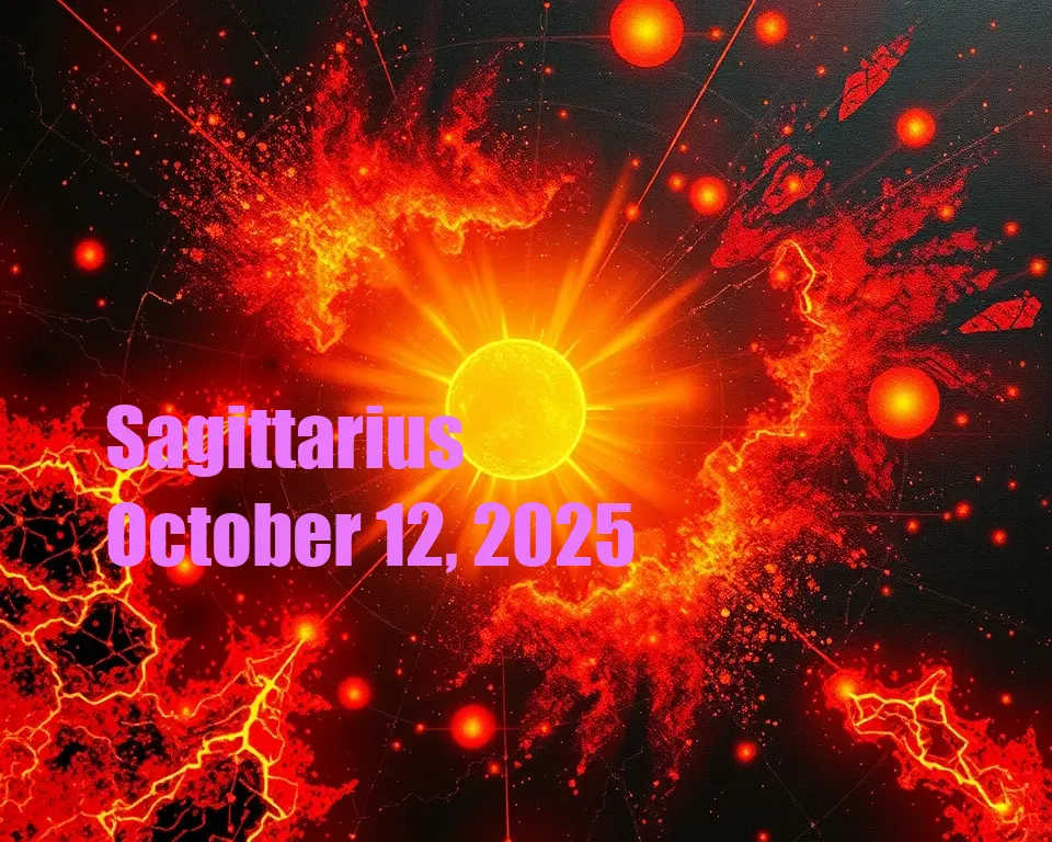 Sagittarius - October 12, 2025