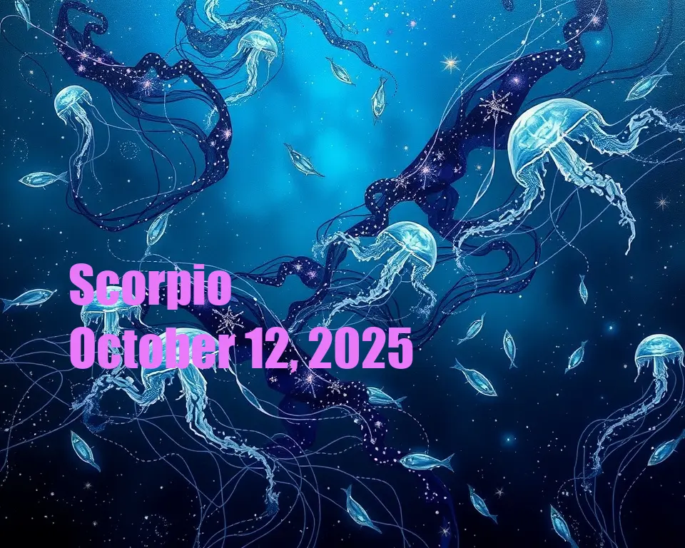 Scorpio - October 12, 2025