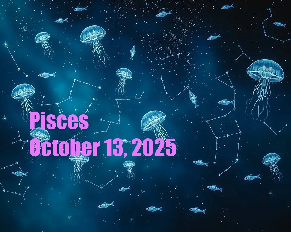 Pisces - October 13, 2025