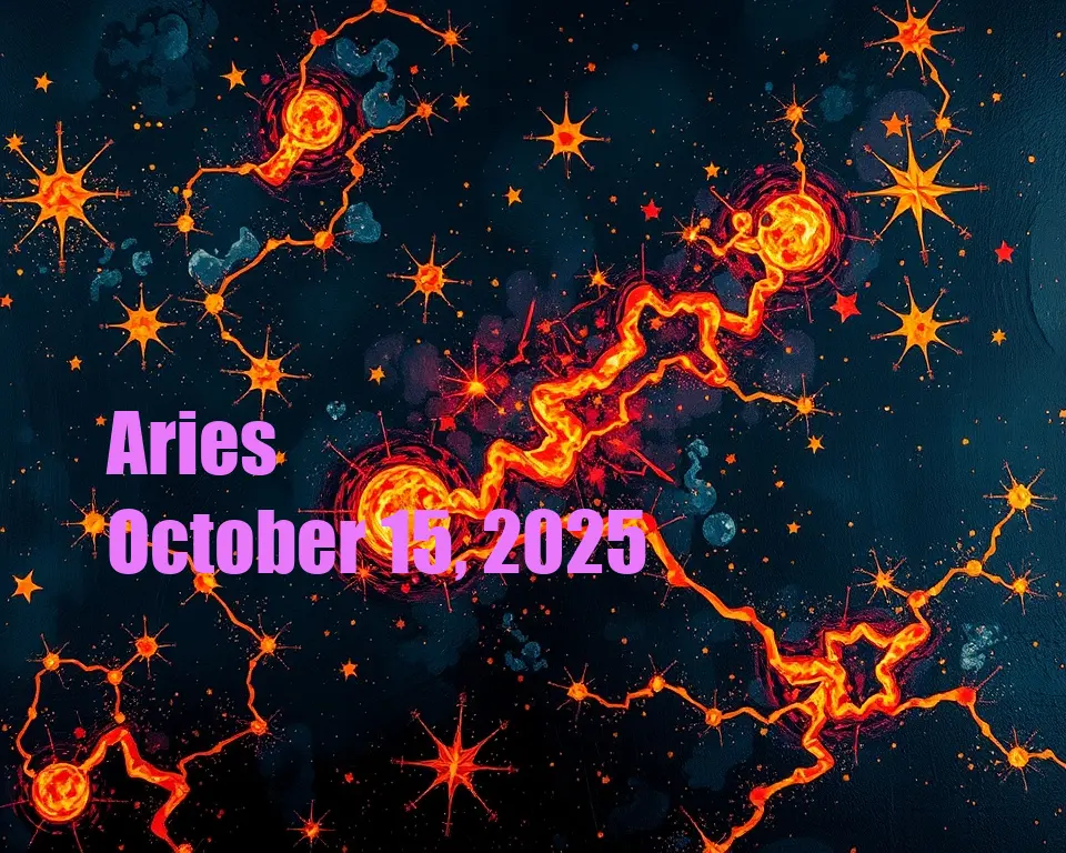 Aries - October 15, 2025