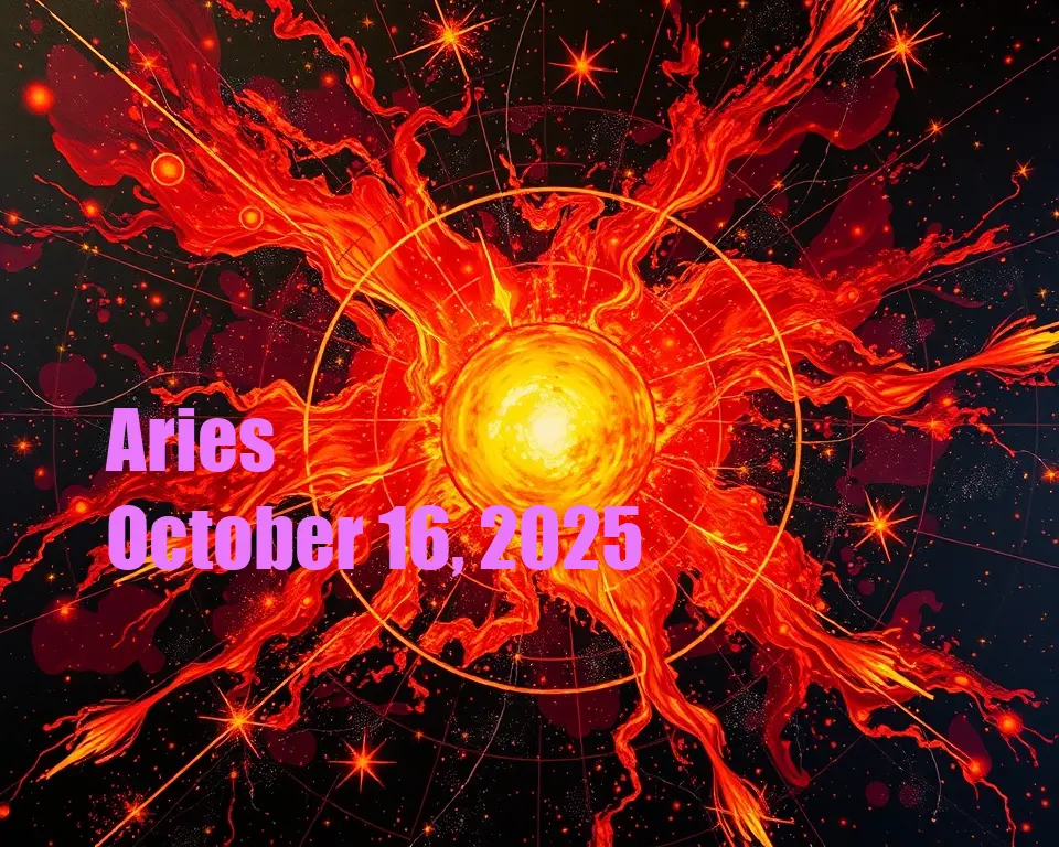 Aries - October 16, 2025