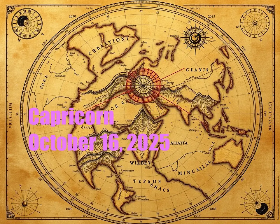 Capricorn - October 16, 2025