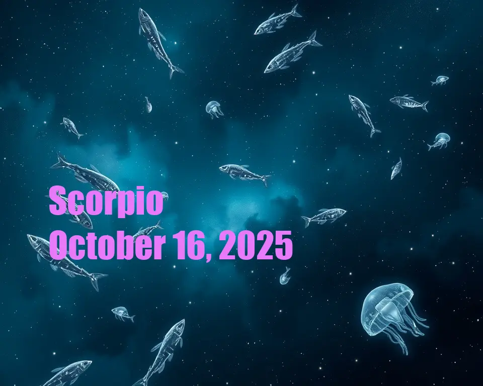 Scorpio - October 16, 2025
