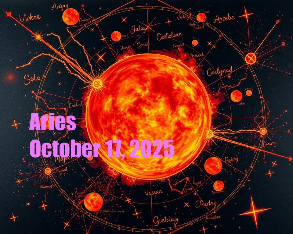 Aries - October 17, 2025