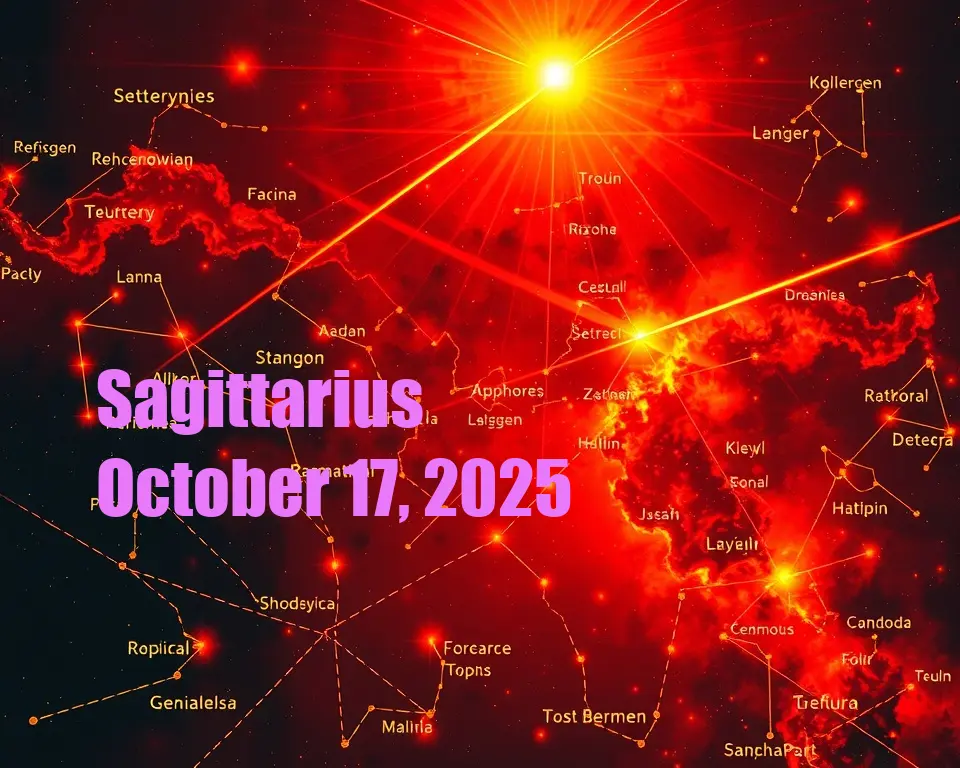 Sagittarius - October 17, 2025