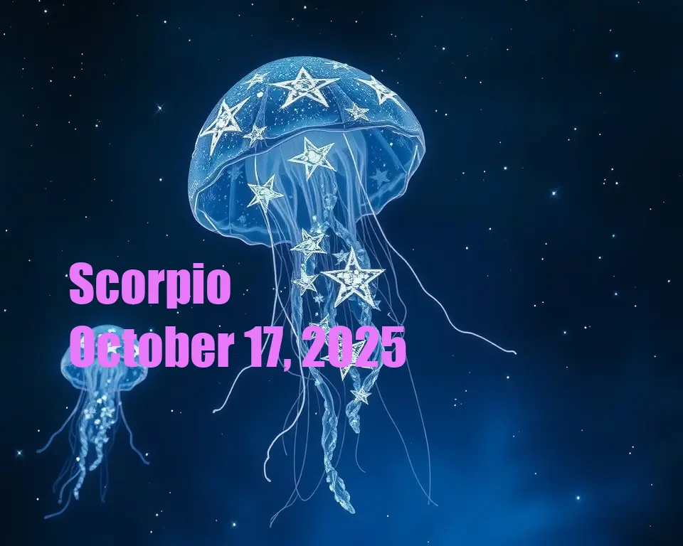 Scorpio - October 17, 2025