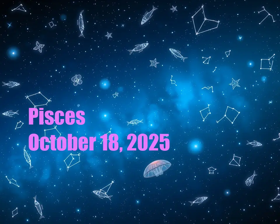 Pisces - October 18, 2025