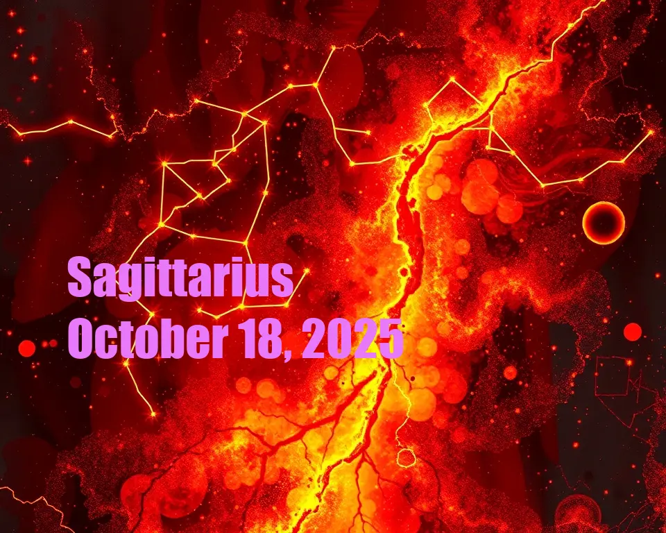 Sagittarius - October 18, 2025