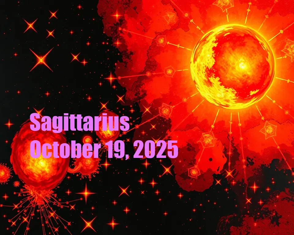 Sagittarius - October 19, 2025