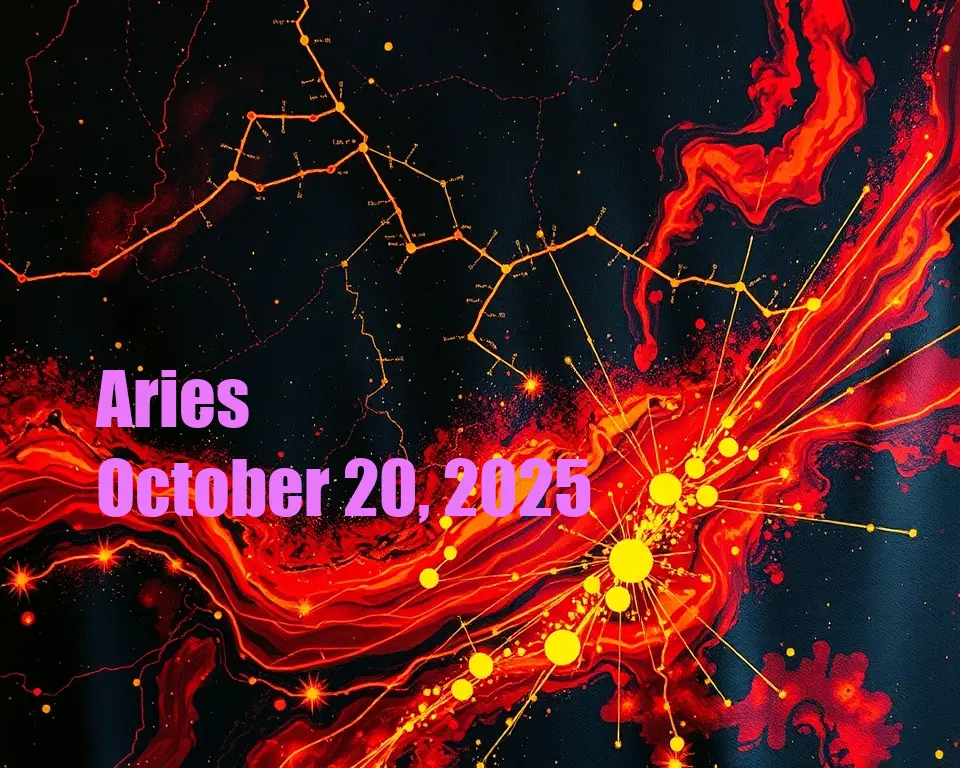 Aries - October 20, 2025
