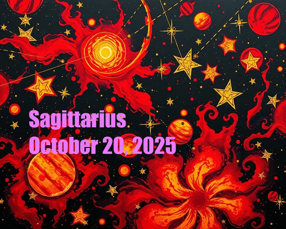 Sagittarius - October 20, 2025