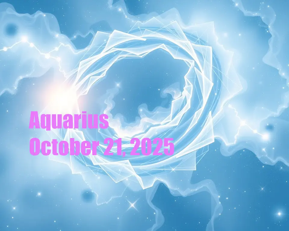 Aquarius - October 21, 2025
