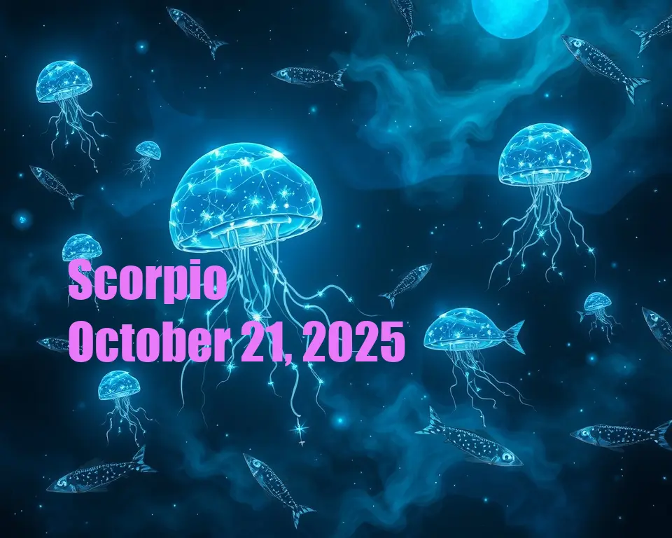 Scorpio - October 21, 2025