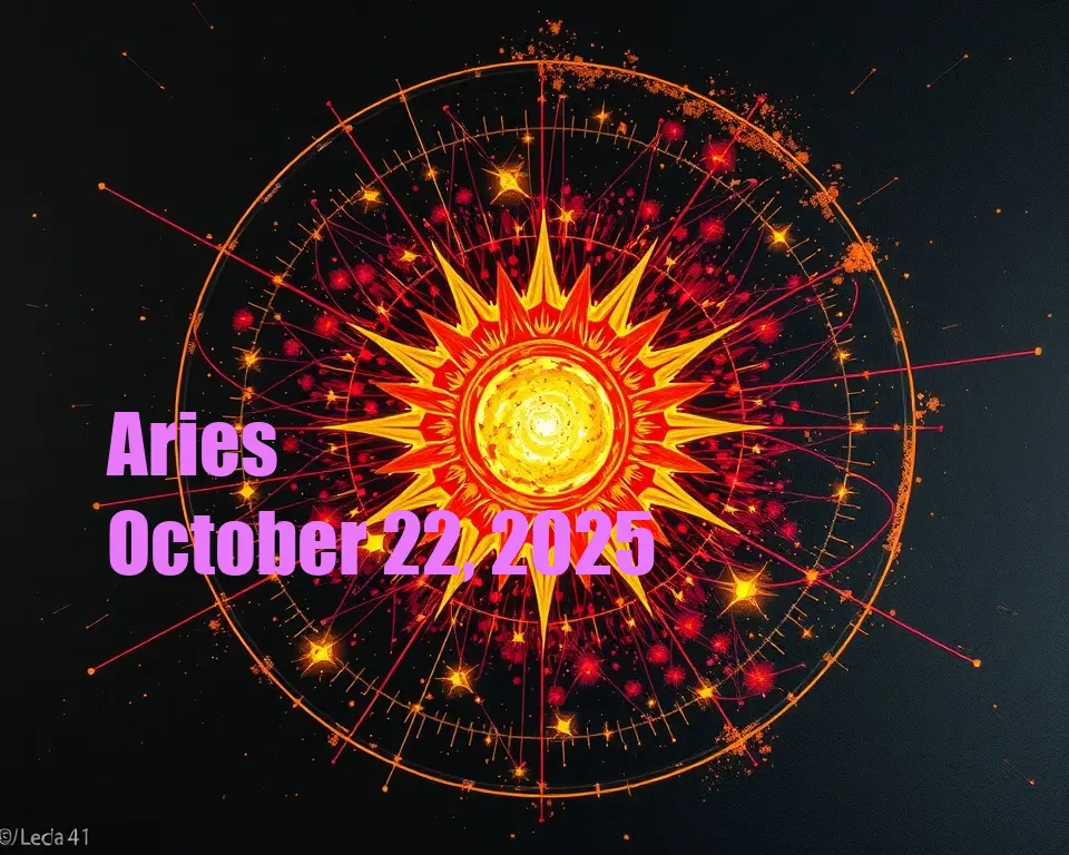 Aries - October 22, 2025