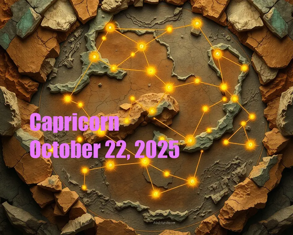 Capricorn - October 22, 2025