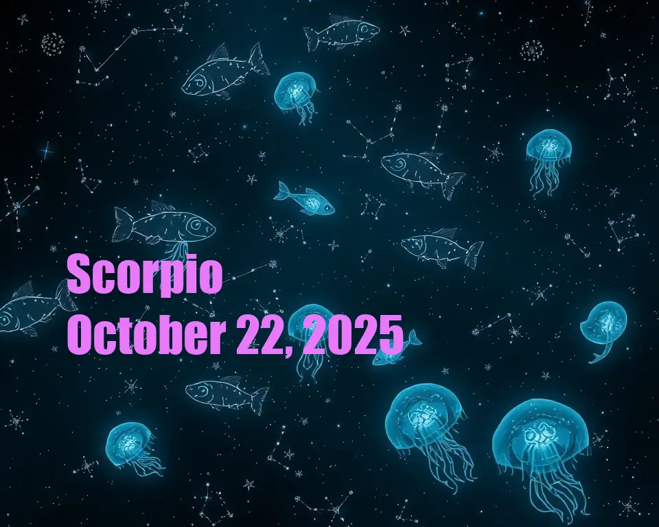 Scorpio - October 22, 2025