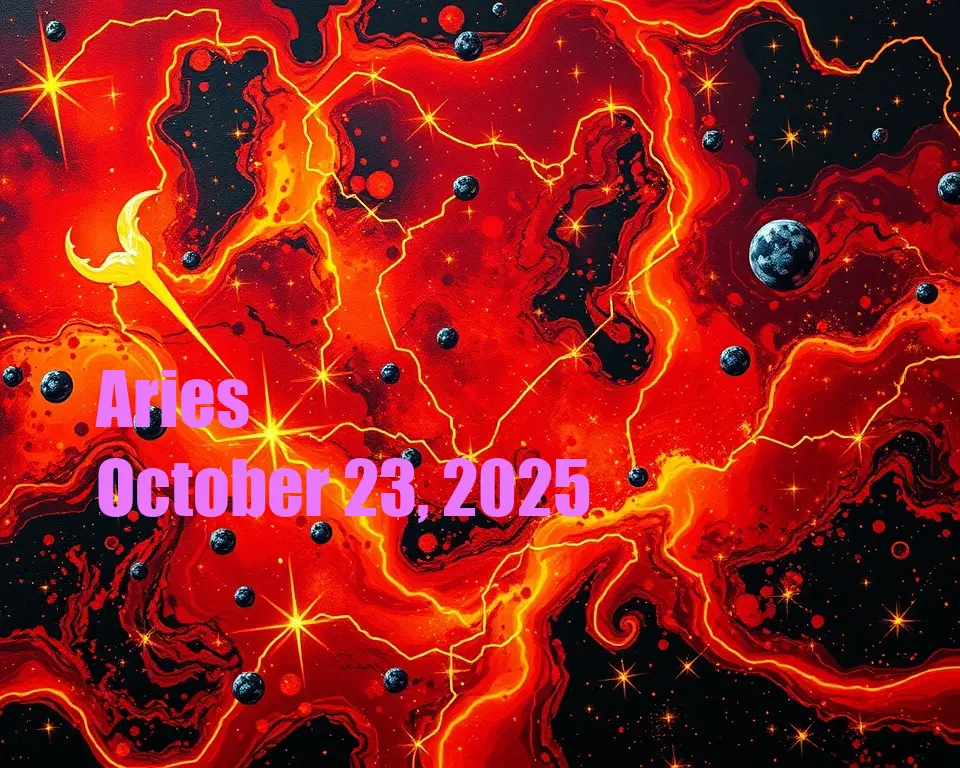 Aries - October 23, 2025