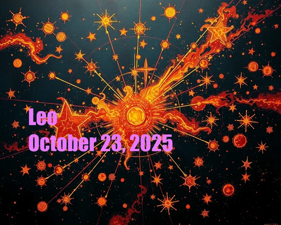 Leo - October 23, 2025